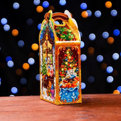 Цена за 10 шт. Подарочная коробка Дед Мороз 11,1 х 5,8 х 20,5 см - Simaland фото 3