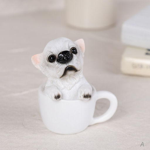 Фигурка Собака в кружке 9 см / CW421-19 /уп 120/ - Галеонтрейд фото 5