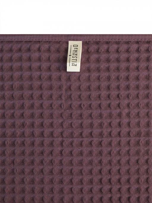 Полотенце для лица 50x90 марсала вафельное полотно