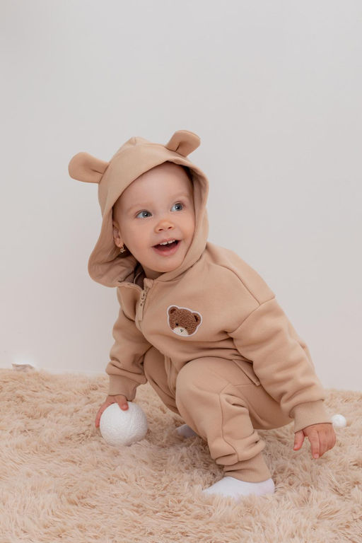 Crockid _ КР 400598/нежный бежевый к413 брюки д/дев яс