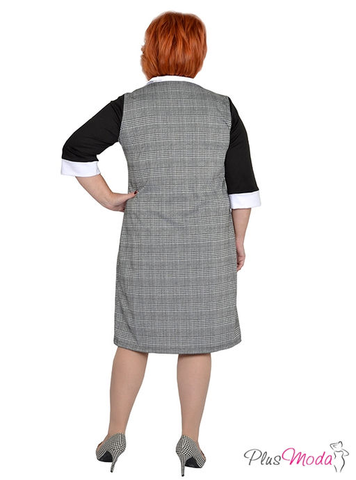 Платье Модель №1361 размеры 44-84 - Plusmoda фото 4