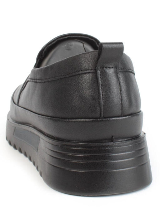 03-5305 BLACK Полуботинки женские (натуральная кожа)