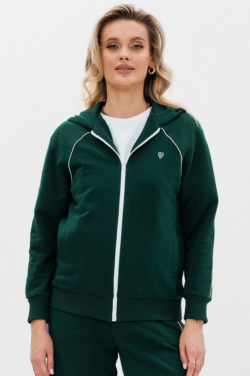 Толстовка GO F4081/25-02.170-176 изумрудный  фото 5