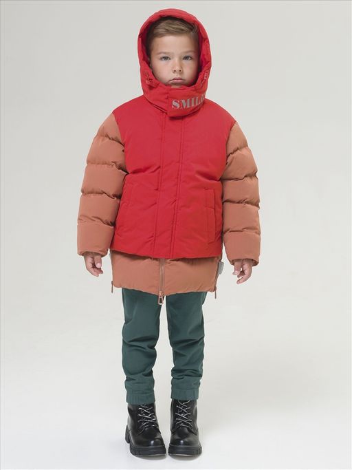PELICAN, куртка для мальчиков, Красный