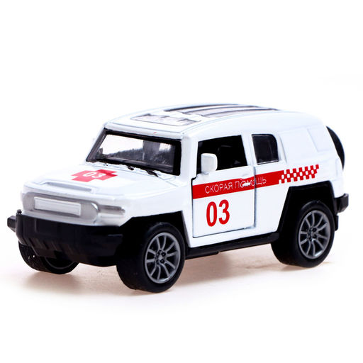 Машина металлическая Спецслужбы, 1:48, инерция, открываются двери, МИКС - Автоград фото 14