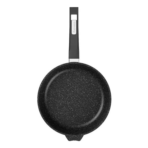 ГРАНИТ BLACK Сковорода 18см с несъем.ручкой, арт.18802