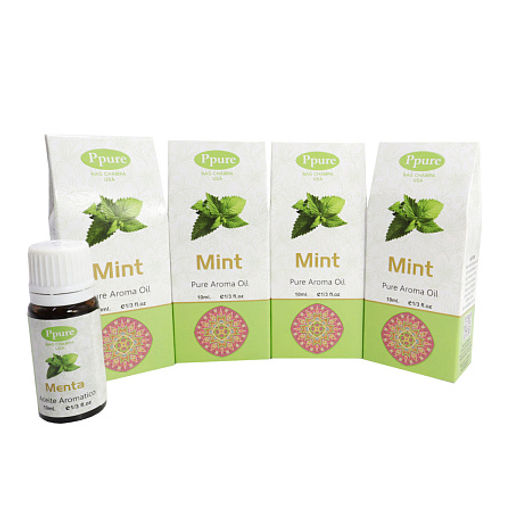 Масло Ppure MINT 10мл 1 шт Мята ароматическое масло для аромаламп
