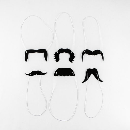 Набор фотобутофории на резинке Носи усы, 11х9 см - Страна карнавалия фото 2