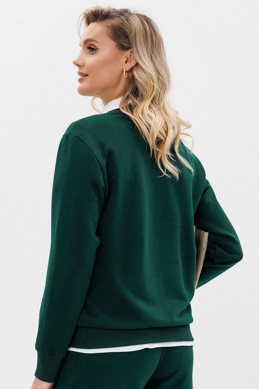 Свитшот GO F4107а/25-02.164-170 изумрудный - Pirs фото 2