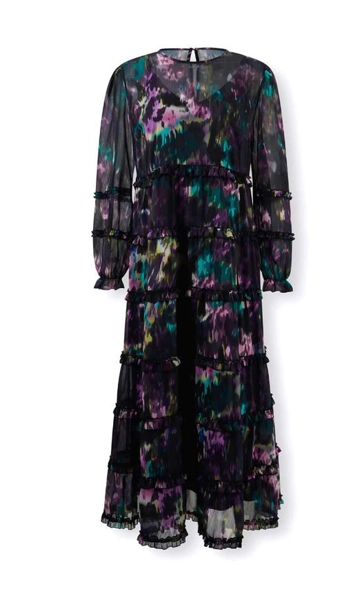 Платье, черно-сливовое - Ashley brooke фото 2