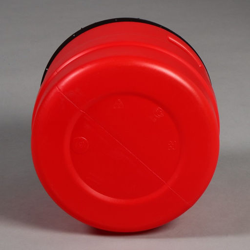 Бочка пищевая, 18 л, горловина 27 см, пластиковая, с крышкой, МИКС