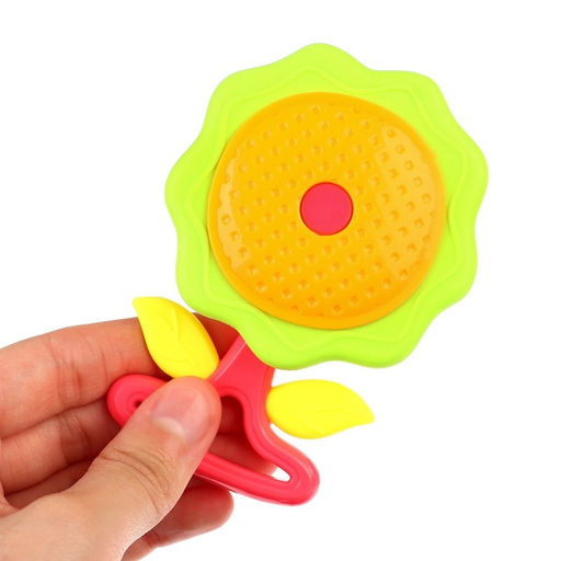 Набор погремушек Наш малыш с эластичными элементами, 2 шт, цвет МИКС, Крошка Я  фото 6