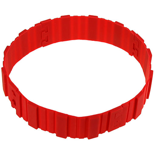 Форма силиконовая для выпекания "Трансформер" разборная, состоит из 4-х частей 19х5,5см, в цветной коробке (Китай)