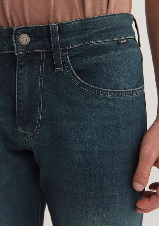 Hunter Mavi Premium Koyu Mavi Jean Pantolon  фото 6