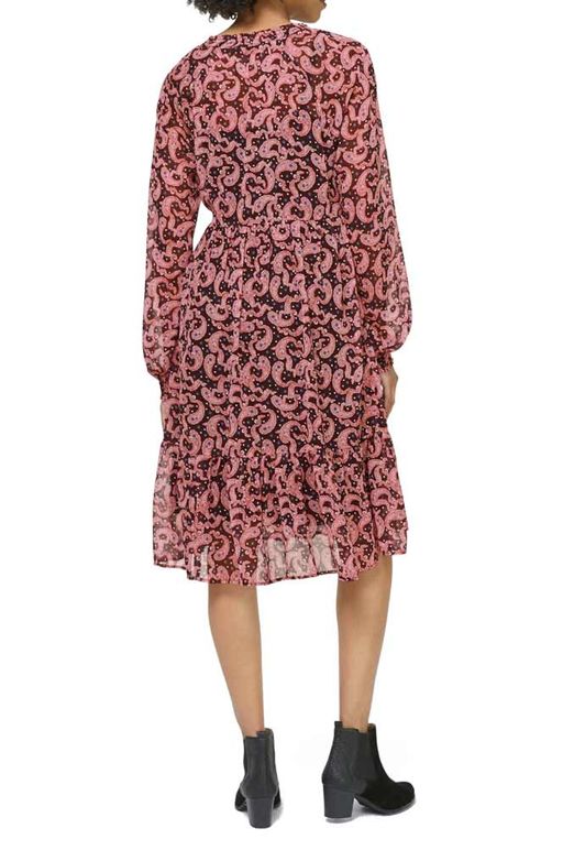 Платье, розовый - Linea tesini фото 4