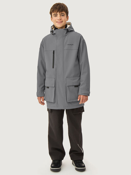 Ветровка 4л16126 серый