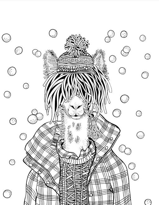 Время для Хюгге. Мини-раскраска-антистресс для творчества и вдохновения