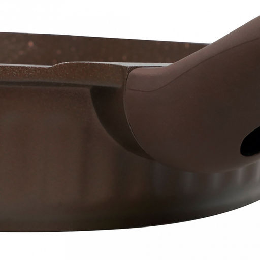 Сковорода с тефлоновым покрытием д26см "Stella", h6,8см, s0,32см, дно д23,8см, s0,4см, ручка из термостойкого пластика, мокко (mokko) (Россия)