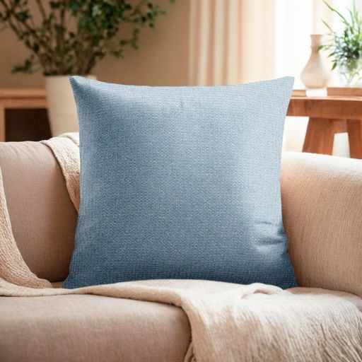 Наволочка декоративная Этель Glare 45х45см, цвет голубой, полиэстер  фото 5