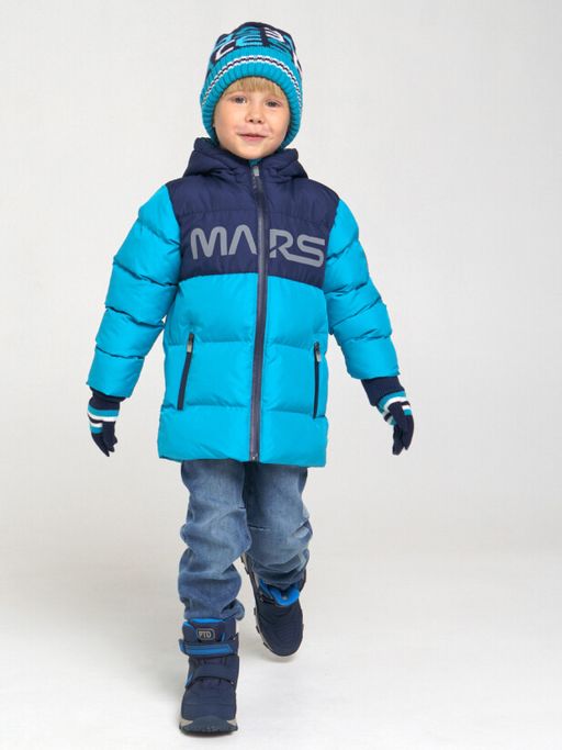 PlayToday / Комплект для мальчика: шапка, перчатки фото 2