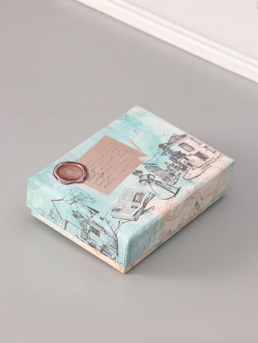 Подарочный набор для сургучной печати «Лапка котика», печать, ручка, сургуч, 12.5×10×3.6 см