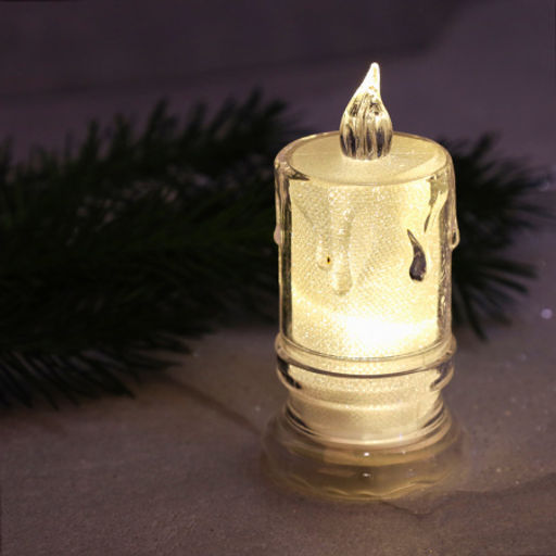 Свеча светодиодная 9,5 см / VFR-93 /уп 12/240/ - ГалеонТрейд фото 2