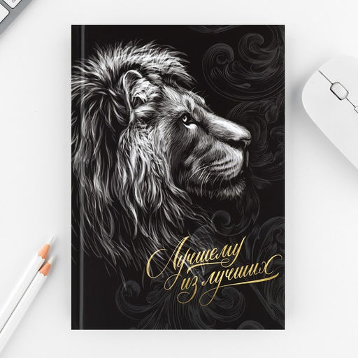 Набор ежедневник А5, 80 л в твердой обложке и ручка «Лучшему из лучших»