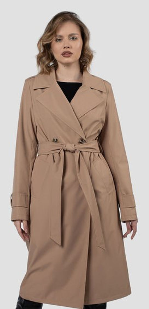 03-3425 Плащ женский (пояс) - El podio фото 2