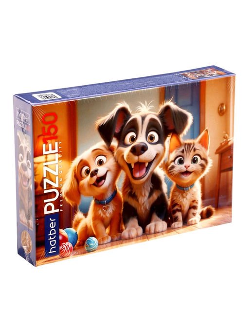 Пазл 150 эл. "Ушастое трио" 330х220мм 150ПЗ4_35960