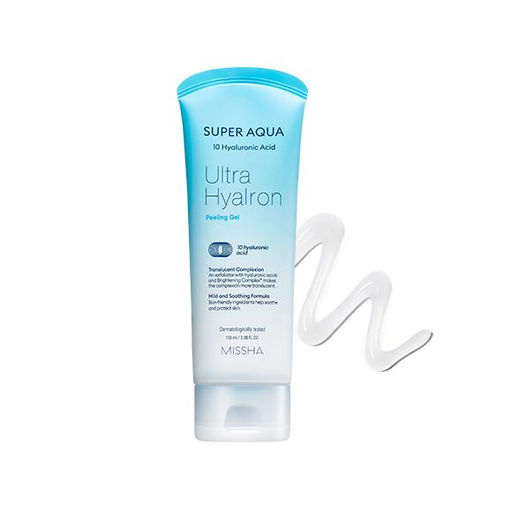 Пилинг-гель с гиалуроновой кислотой MISSHA Super Aqua Ultra Hyalron Peeling Gel, 100ml