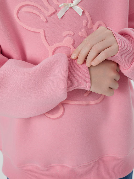 Свитшот для девочек розовый - Mark formelle фото 5