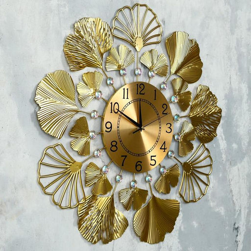 Часы настенные интерьерные «Варави», серия: Ажур, бесшумные, плавный ход, 60×60 см, d=22 см, от батарейки 1×АА