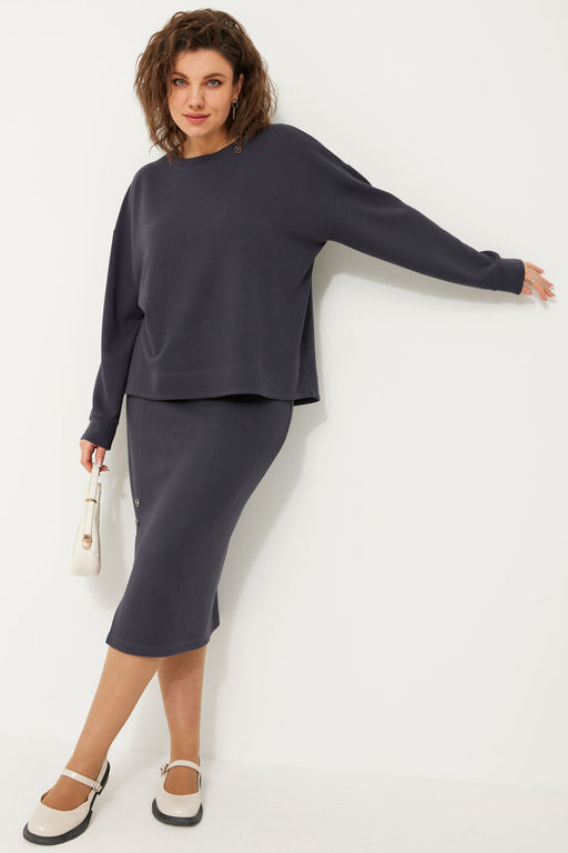 Костюм BegiModa 3086-Р графит
