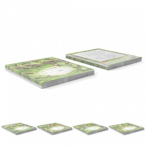 Цена за 280 шт. Тетрадь школьная ученическая ErichKrause Прятки, 12 листов, линейка (в плёнке по 10 шт.) фото 9