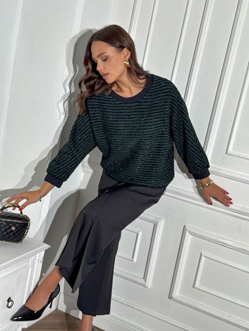 Костюм DilanaVIP 2124 зеленый/черный