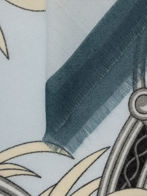 Платок жен. виск+шерсть 130х130 LSZ33-631-11