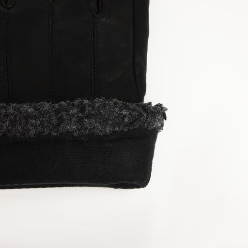 Перчатки мужские, размер XL, с утеплителем, чёрная