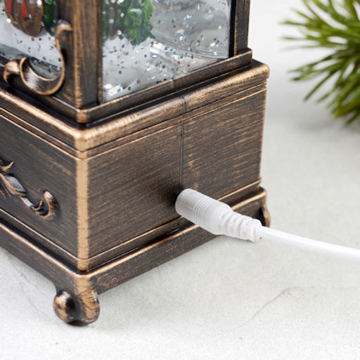 Светильник настольный новогодний 14х8х27 см / NG206-27 /уп 12/ музыкальный - Галеонтрейд фото 3