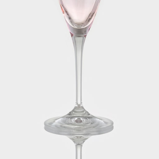 Бокалы для шампанского Bohemia Crystal «Кейт», 220 мл, набор 6 шт., хрустальное стекло, разноцветные