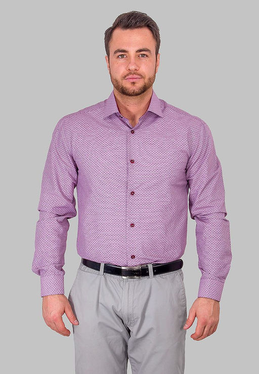 Сорочка мужская длинный рукав GREG 663/139/260/ZV/1  фото 7