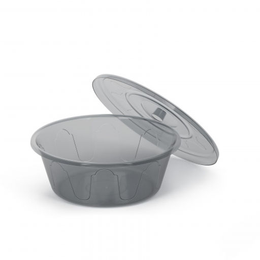 Таз 6л "Хозяюшка" с крышкой М1279