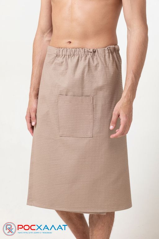Мужской вафельный килт на липучке В-10 (21)