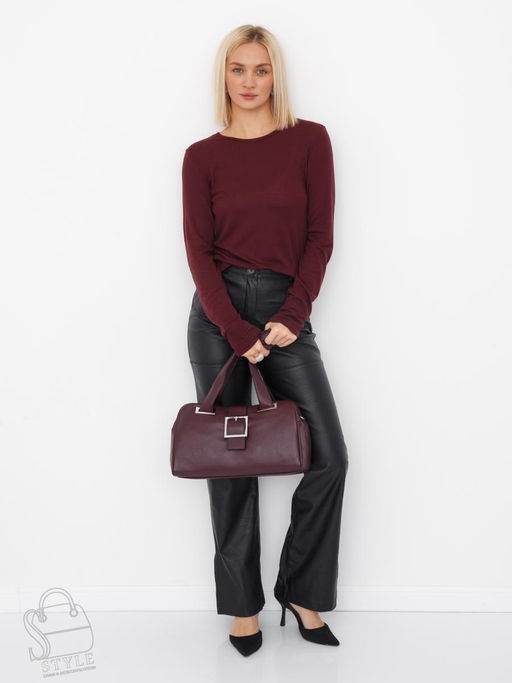 Сумка женская  51168-1S wine red Velina Fabbiano-Safenta