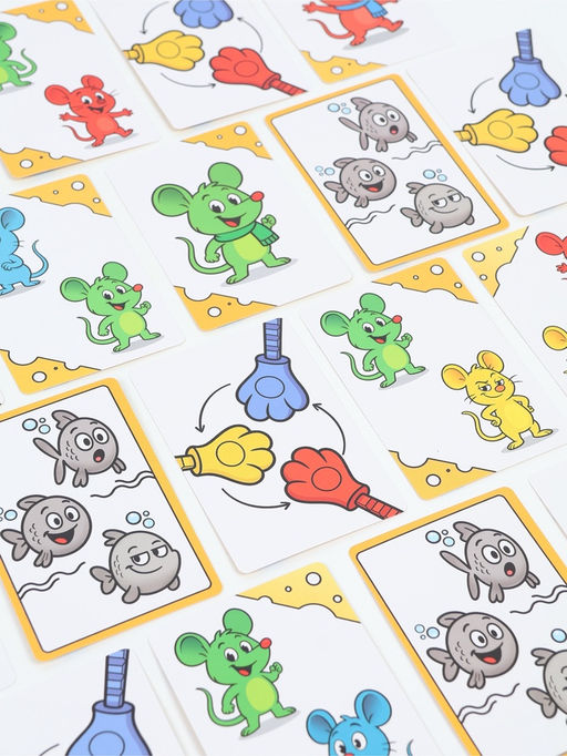 Настольная игра «Лапки в деле», 2 в 1, 5+