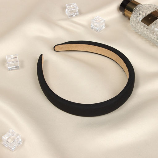 Цена за 2 шт. Ободок для волос «Жаннет», галант, 2 см, чёрный