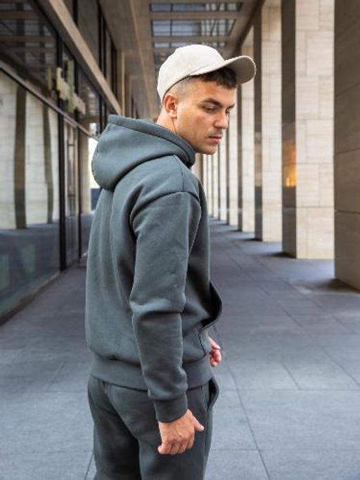 Мужской Мужской спортивный костюм БТ010, темный-графит от Спортсоло - Sportsolo фото 18