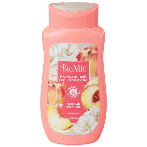 BIOMIO BIO SHOWER GEL гель д/душа 250мл Персик