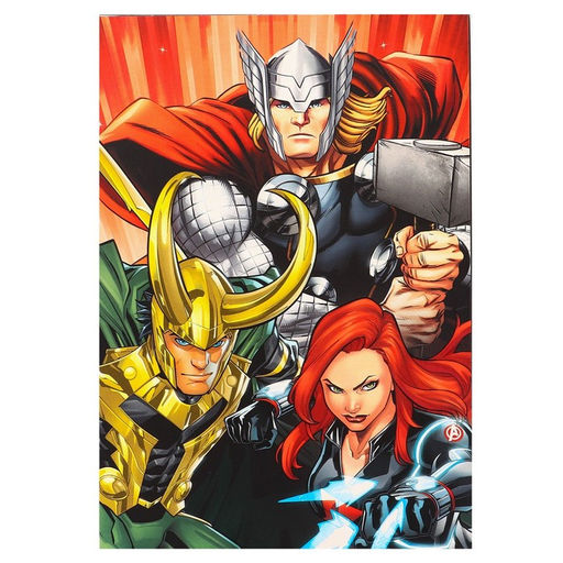 Цена за 2 шт. Коробка складная «Супергерои», черная 16 × 23 × 7.5 см