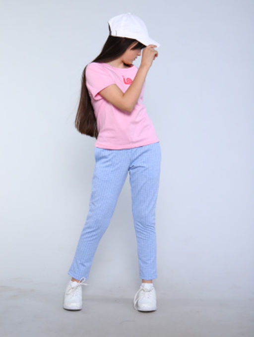 Брюки Гретта голубой - Ладошки фото 7