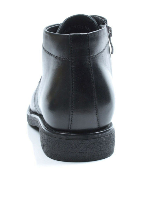01-H9057-B17-SW3 BLACK Ботинки демисезонные мужские (натуральная кожа) - Фабричный китай фото 5
